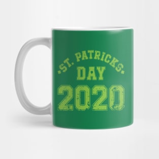 Saint Patrick's Day 2020 Retro Design Party Costume Outfit Mug